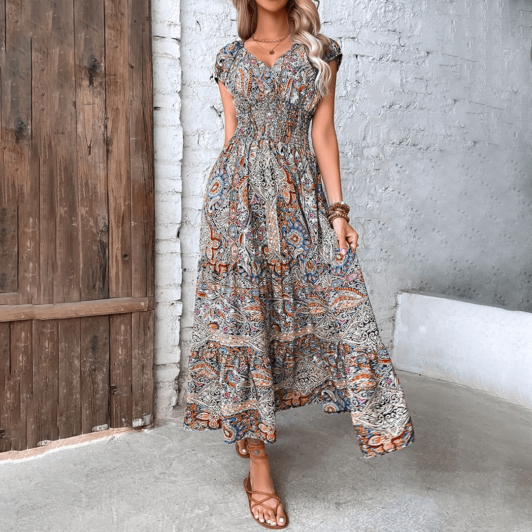 Melina - Maxi Kleid - Boho - Leichtgewicht - Ideal für den Sommer