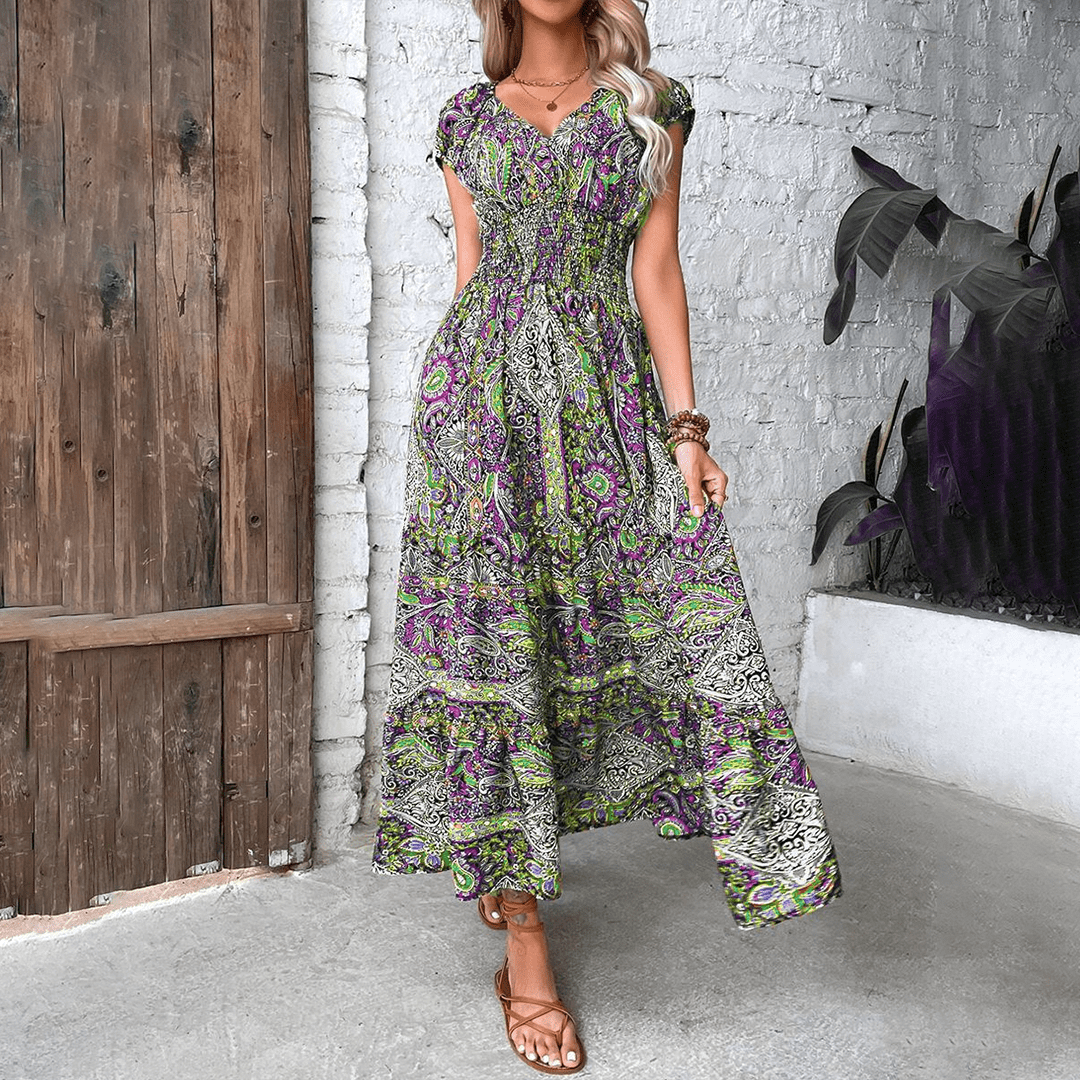 Melina - Maxi Kleid - Boho - Leichtgewicht - Ideal für den Sommer