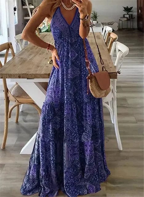 Celine - Maxikleid - Boho - Leichtgewichtig - Ideal für den Sommer