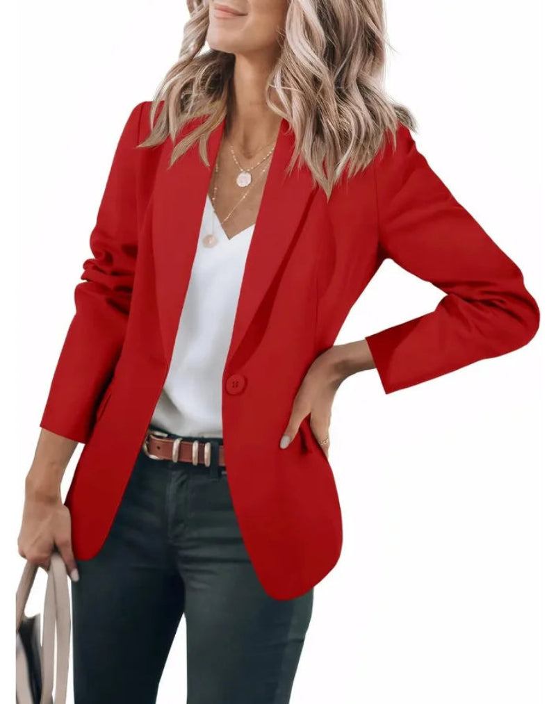 Eleganter Blazer mit langen Ärmeln | Perfekt für formelle Anlässe