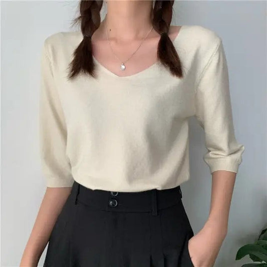 Astrid - Damen Bluse - Elegant - Leicht - Perfekt für lässige Tage