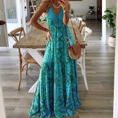 Celine - Maxikleid - Boho - Leichtgewichtig - Ideal für den Sommer