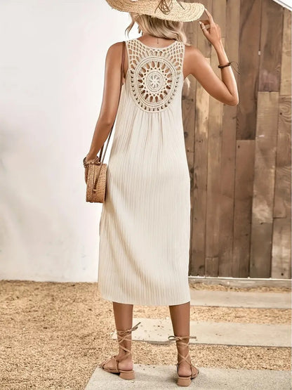 Astrid - Modisch Midi Kleid für Damen | Ideal für Frühling/Sommer