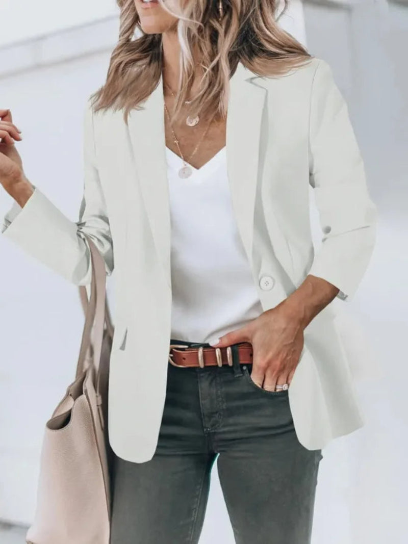 Eleganter Blazer mit langen Ärmeln | Perfekt für formelle Anlässe